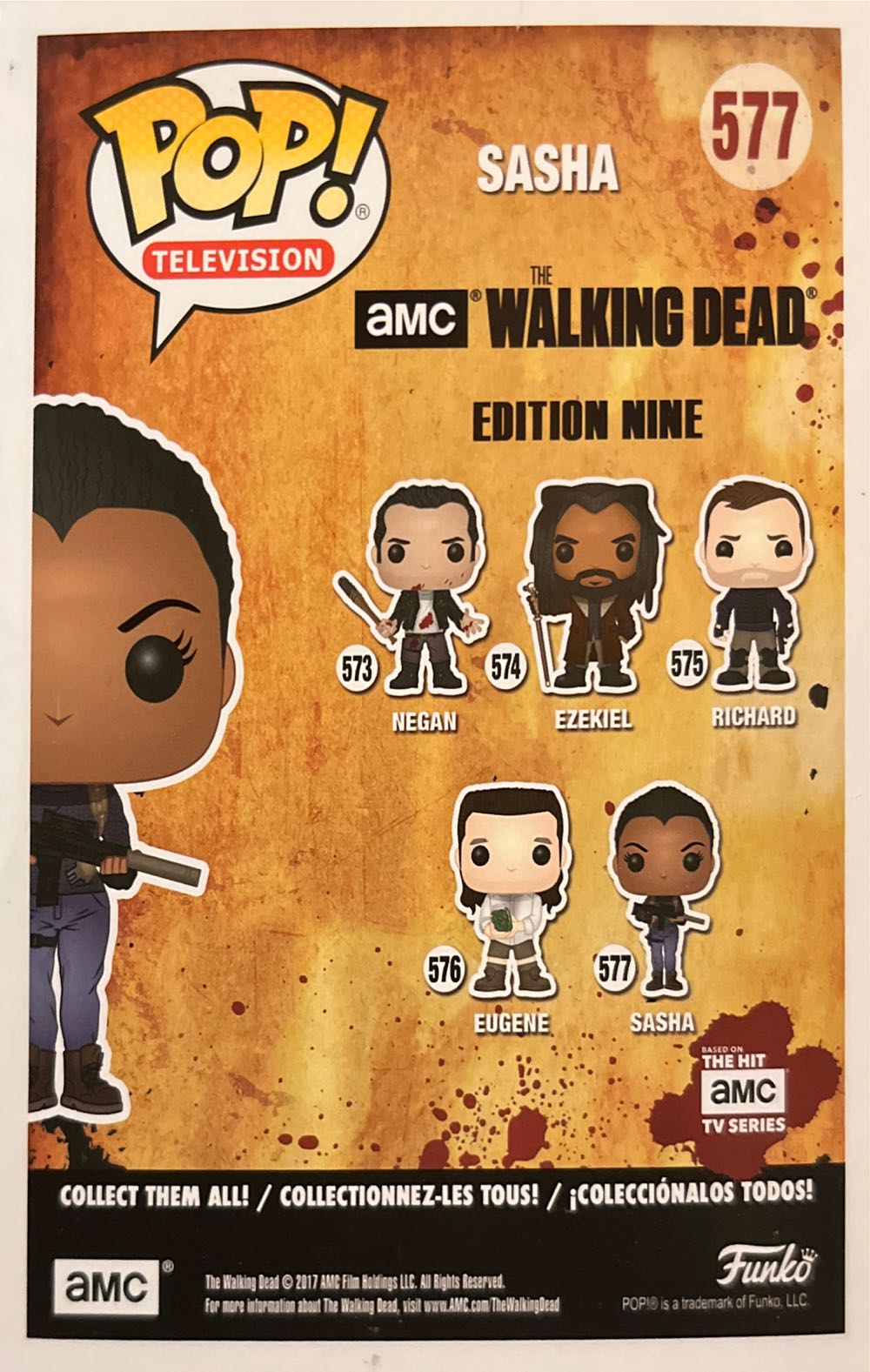 The Walking Dead Sasha - Funko Pop (The Walking Dead) action figure collectible - Main Image 2