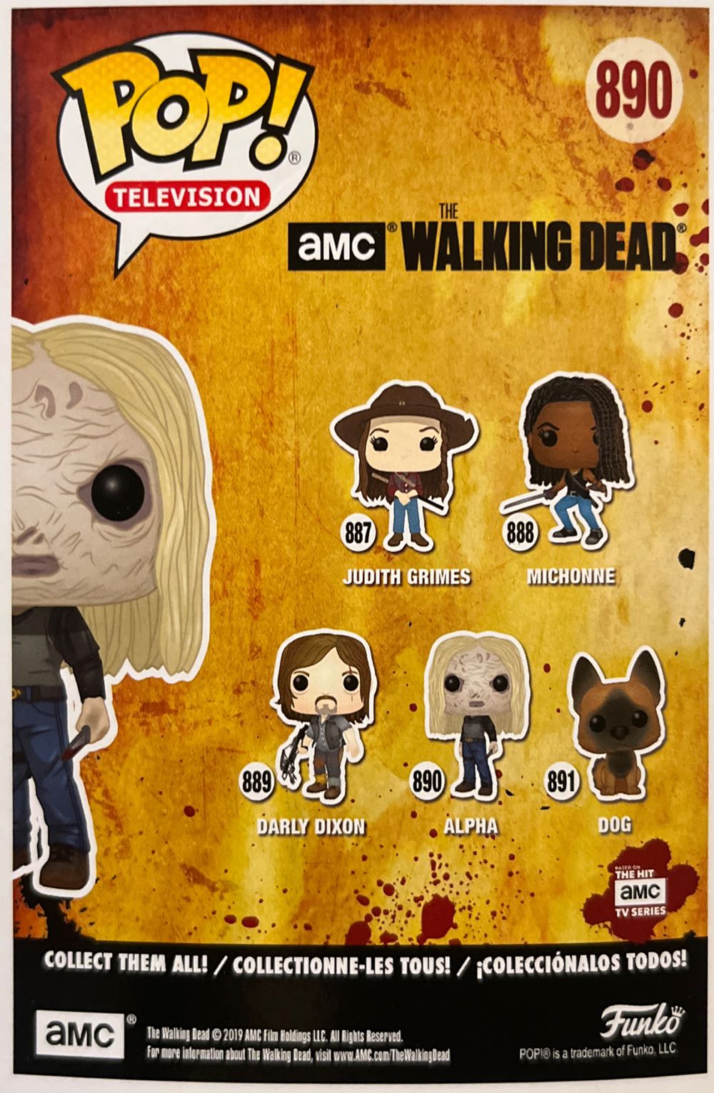 The Walking Dead Alpha - Funko Pop (The Walking Dead) action figure collectible - Main Image 2