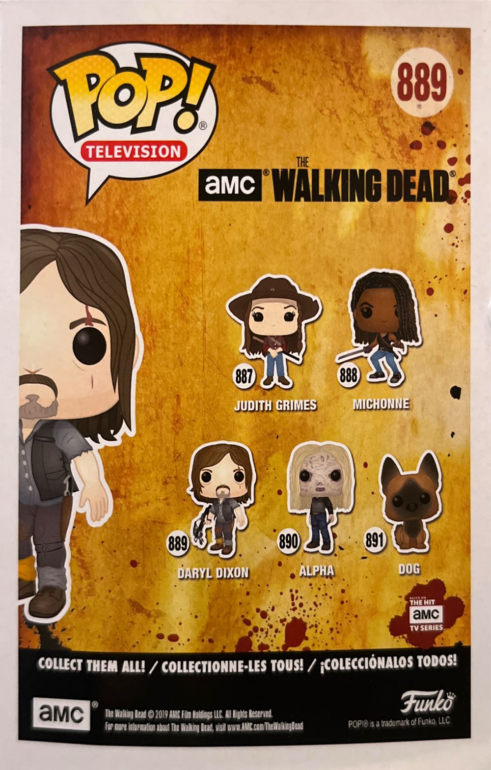The Walking Dead Daryl Dixon Pop - Funko Pop (The Walking Dead) action figure collectible - Main Image 2