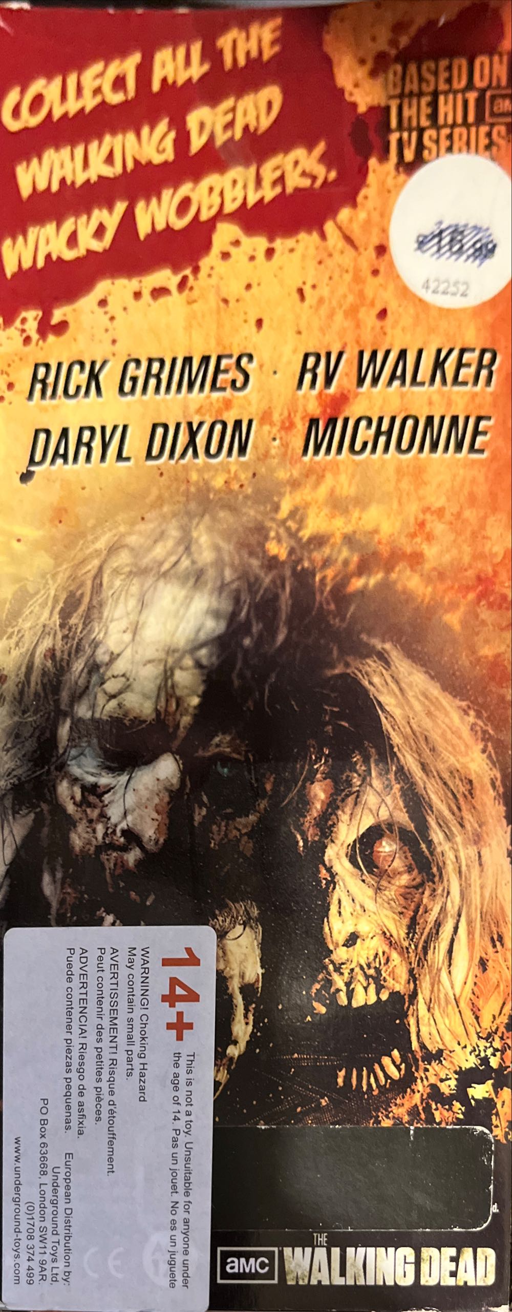 Daryl Dixon Wacky Wobbler - McFarlane Toys (The Walking Dead) action figure collectible [Barcode 830395030364] - Main Image 3