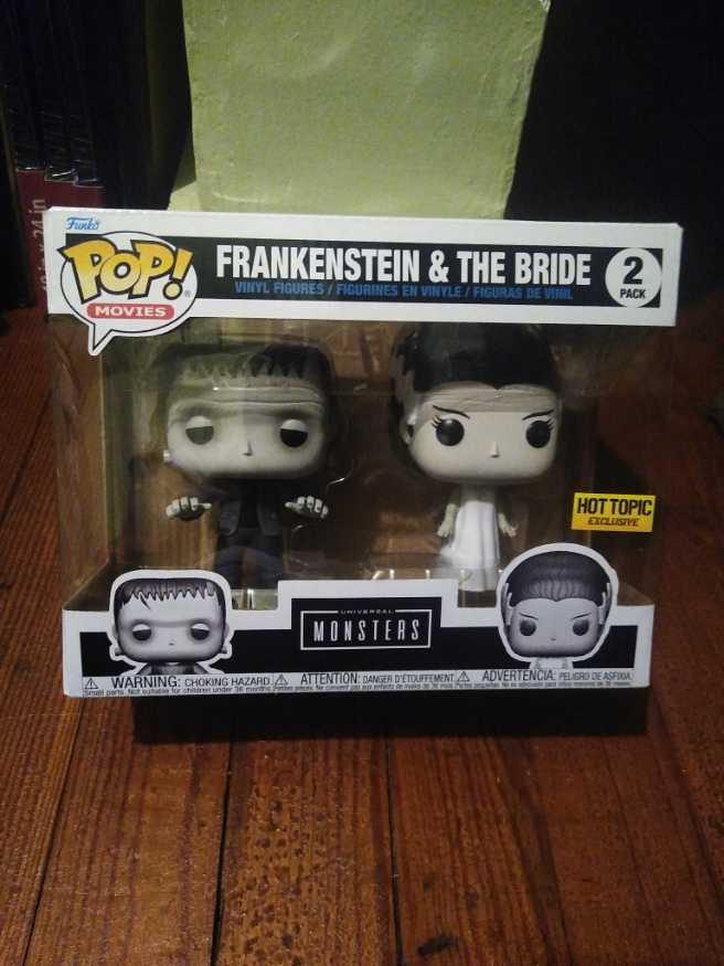 Funko Pop Movies Universal Monsters Frankenstein & The Bride  action figure collectible - Main Image 2