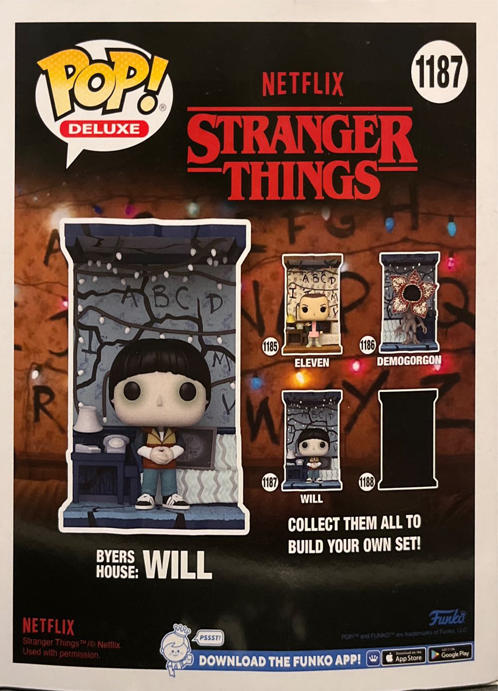 Funko Pop! Deluxe: Stranger Things Build A Scene Will Amazon Exclusive Figure 3 Of 4 - Funko Pop (Stranger Things) action figure collectible [Barcode 889698622899] - Main Image 3