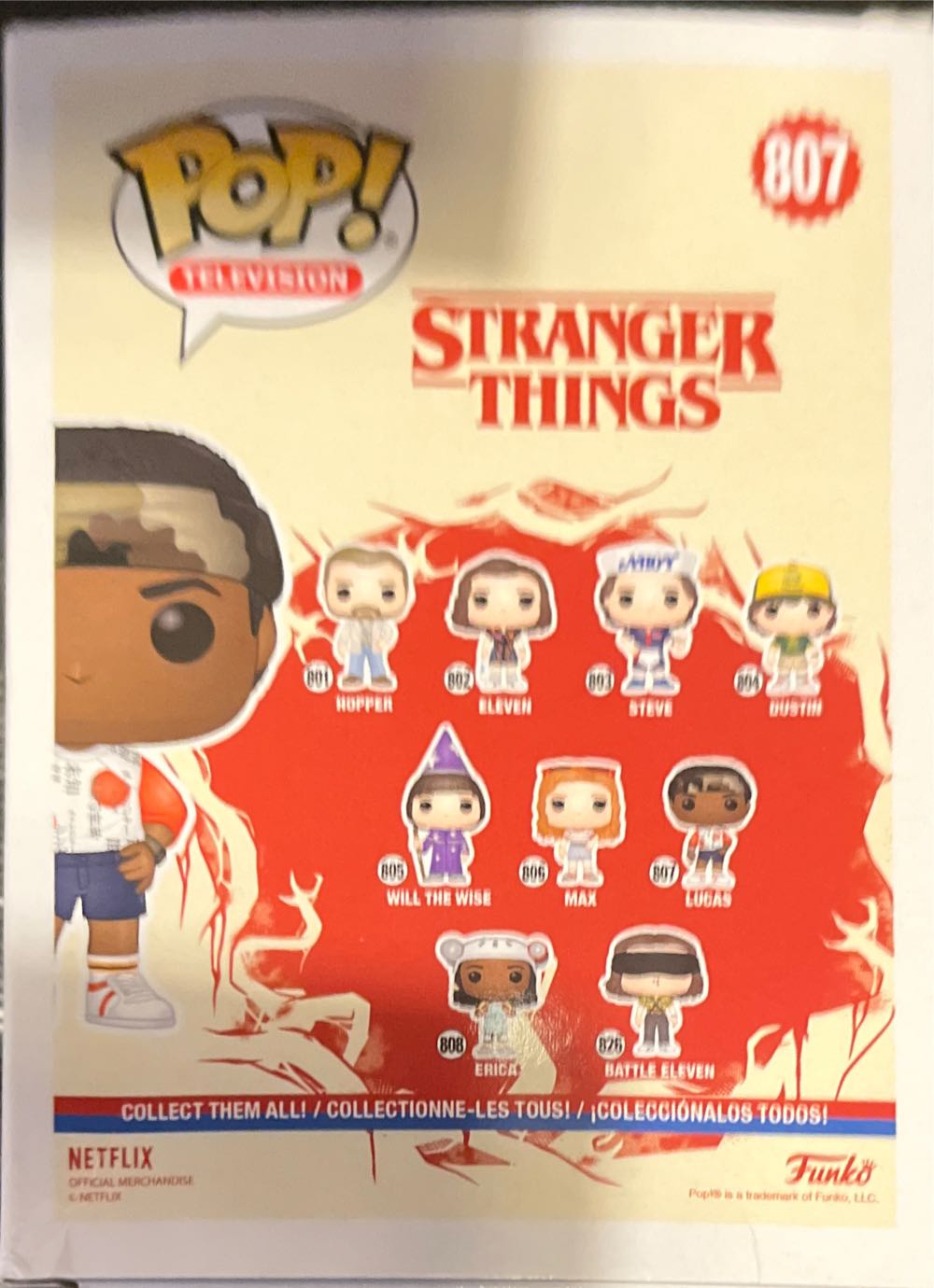 Funko 38530 Pop Vinyl Stranger Things: Lucas - Funko Pop (Stranger Things) action figure collectible [Barcode 889698385305] - Main Image 2