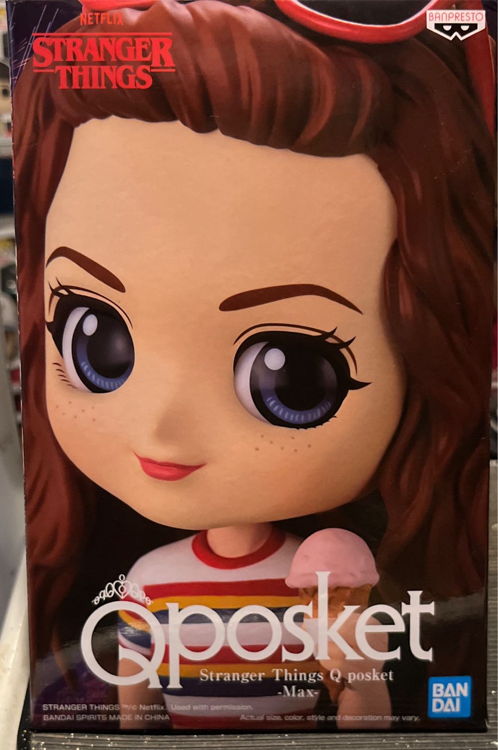 Banpresto Stranger Things Q Posket Max Clcb Fig - Banpresto (Stranger Things) action figure collectible [Barcode 4983164180091] - Main Image 2