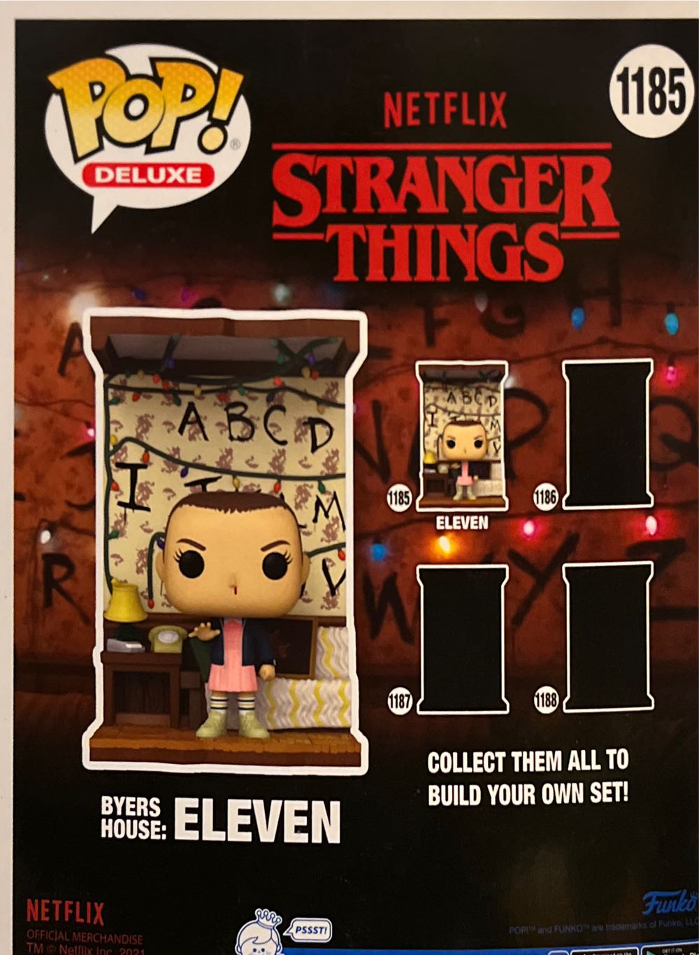Funko Pop! Deluxe: Stranger Things Build-a-scene Eleven Amazon Exclusive Vinyl Figure 1 Of 4 - Funko Pop (Stranger Things) action figure collectible [Barcode 889698602471] - Main Image 2