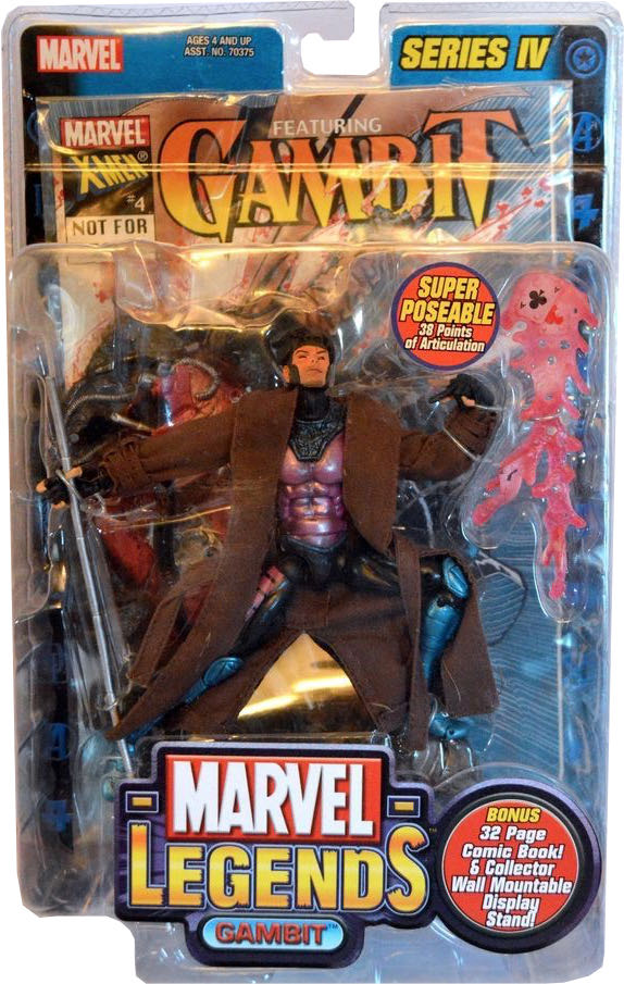 Gambit - Toybiz (Marvel Legends) action figure collectible - Main Image 1