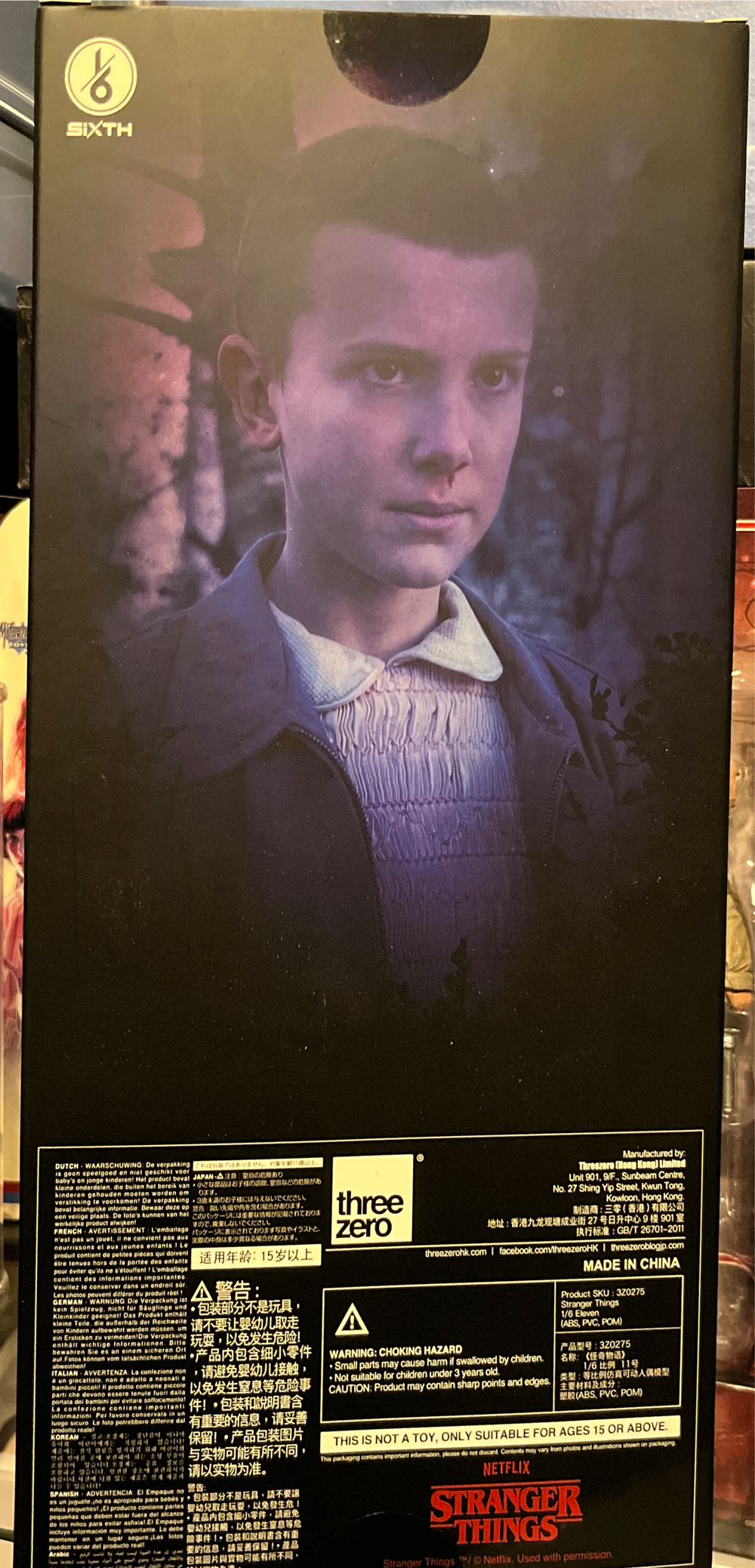 Threezero Stranger Things: Eleven 1:6 Scale Collectible Figure Multicolor - Threezero (Stranger Things) action figure collectible [Barcode 4897056204256] - Main Image 3