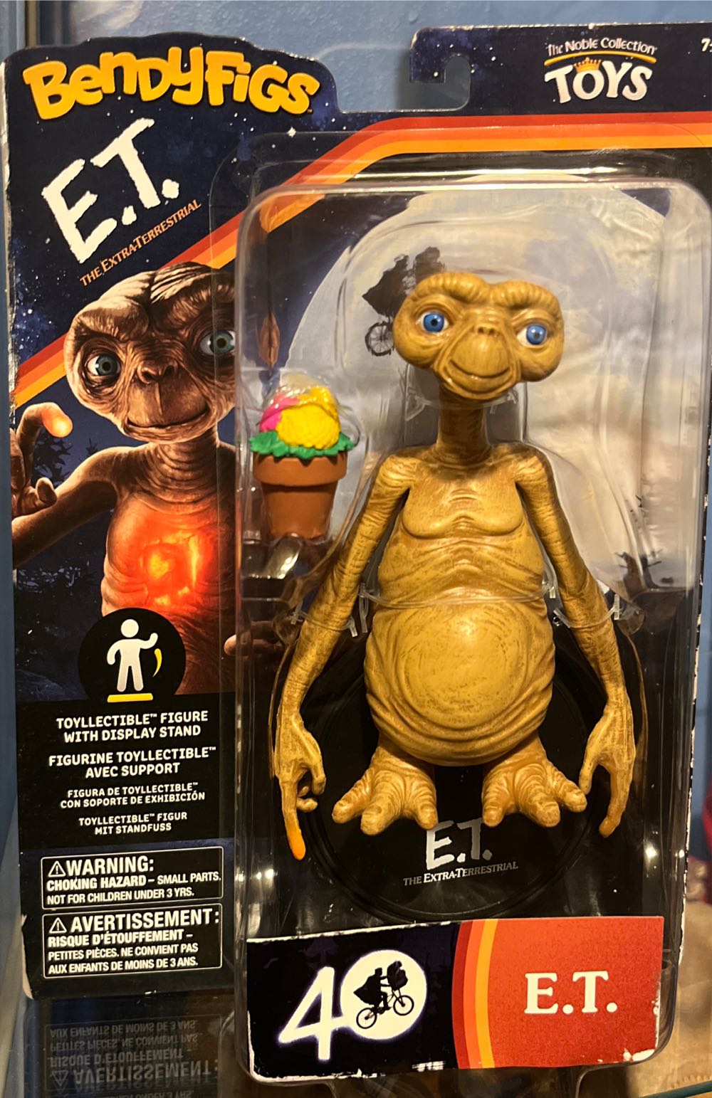 Bendyfigs E.t. The Extra-terrestrial 40th Anniversary - Bendyfigs (E.T Extra) action figure collectible [Barcode 849421007942] - Main Image 3