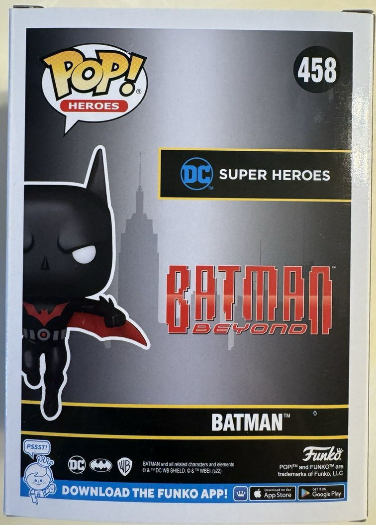Batman # 458 ~ Batman Beyond (Chase) - Funko ( Batman Beyond) (Funko Pop) action figure collectible [Barcode 889698666459] - Main Image 4
