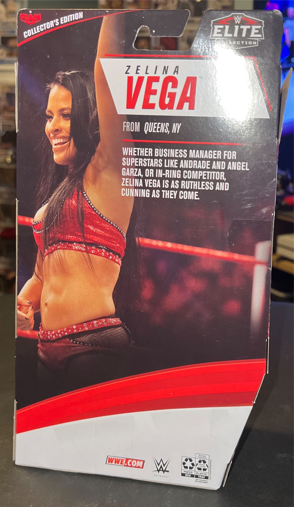 Zelina Vega - Mattel Wwe (WWE) action figure collectible - Main Image 2
