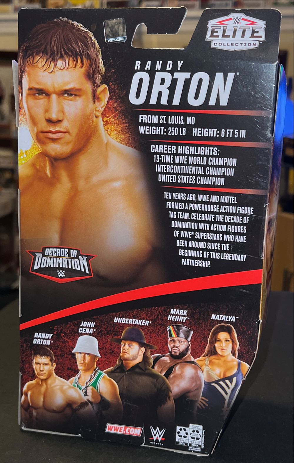Randy Orton - Mattel Wwe (WWE) action figure collectible - Main Image 2