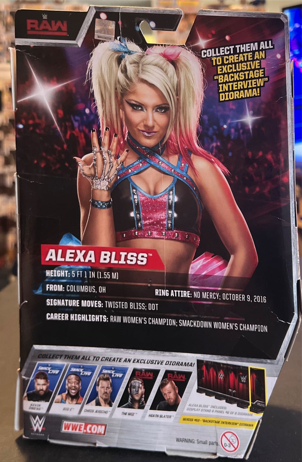 Alexa Bliss - Mattel Wwe (WWE) action figure collectible - Main Image 2