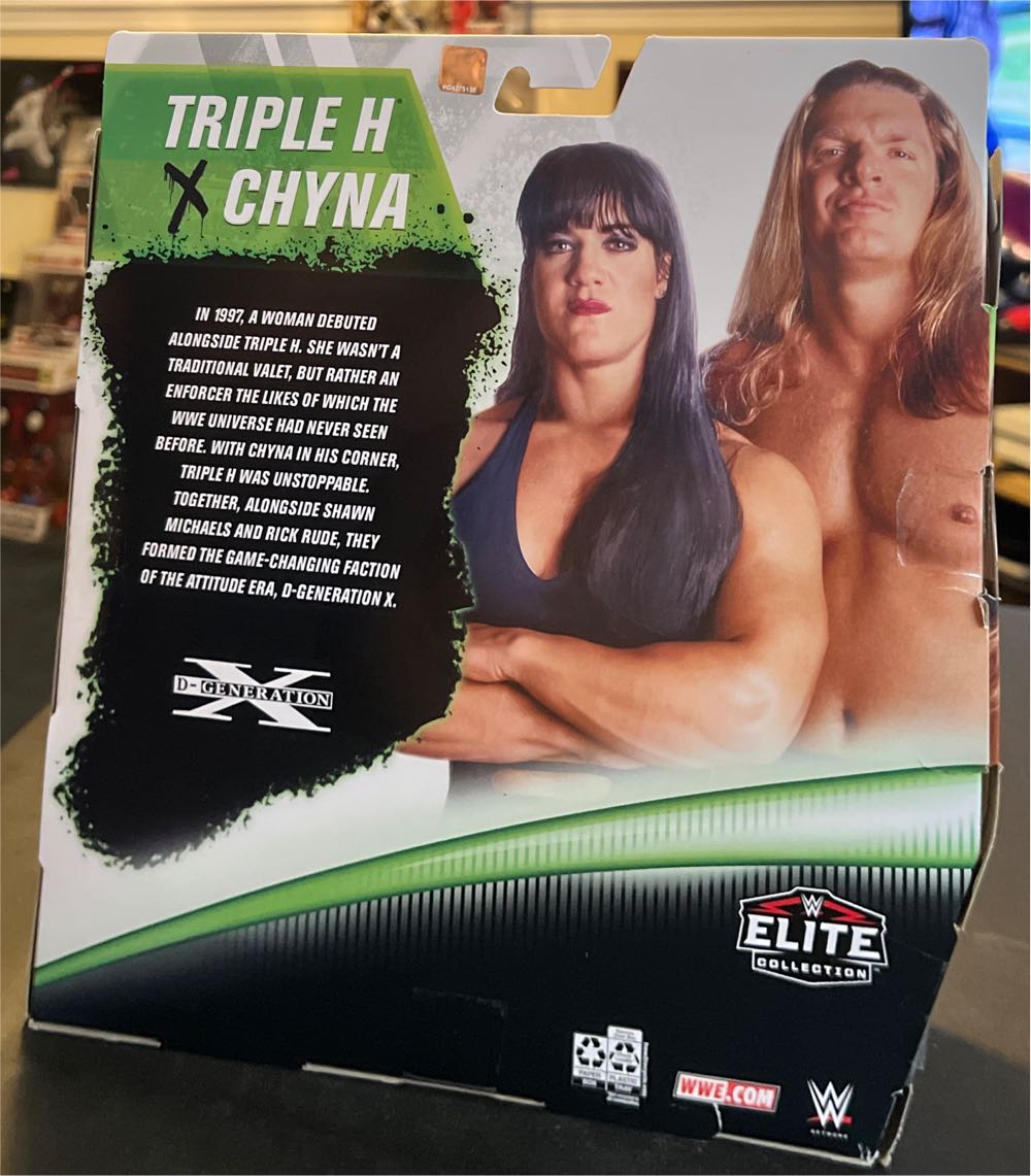 Chyna & Triple H - Mattel Wwe (WWE) action figure collectible - Main Image 2