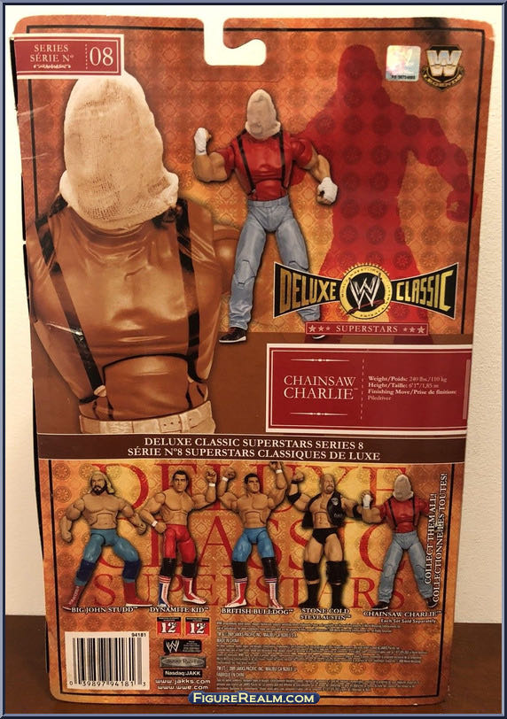 Chainsaw Charlie - WWE Jakks Pacific Classic Superstars (Classic Superstars) action figure collectible - Main Image 2