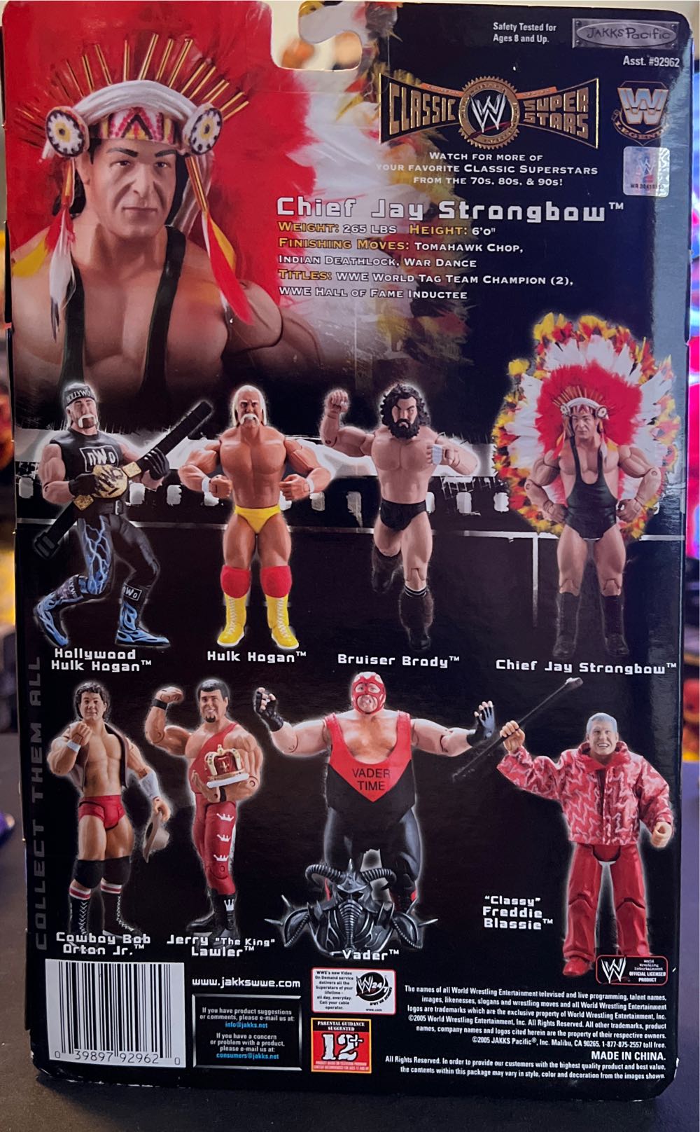 Chief Jay Strongbow - Jacks Pacific (WWE) action figure collectible - Main Image 2