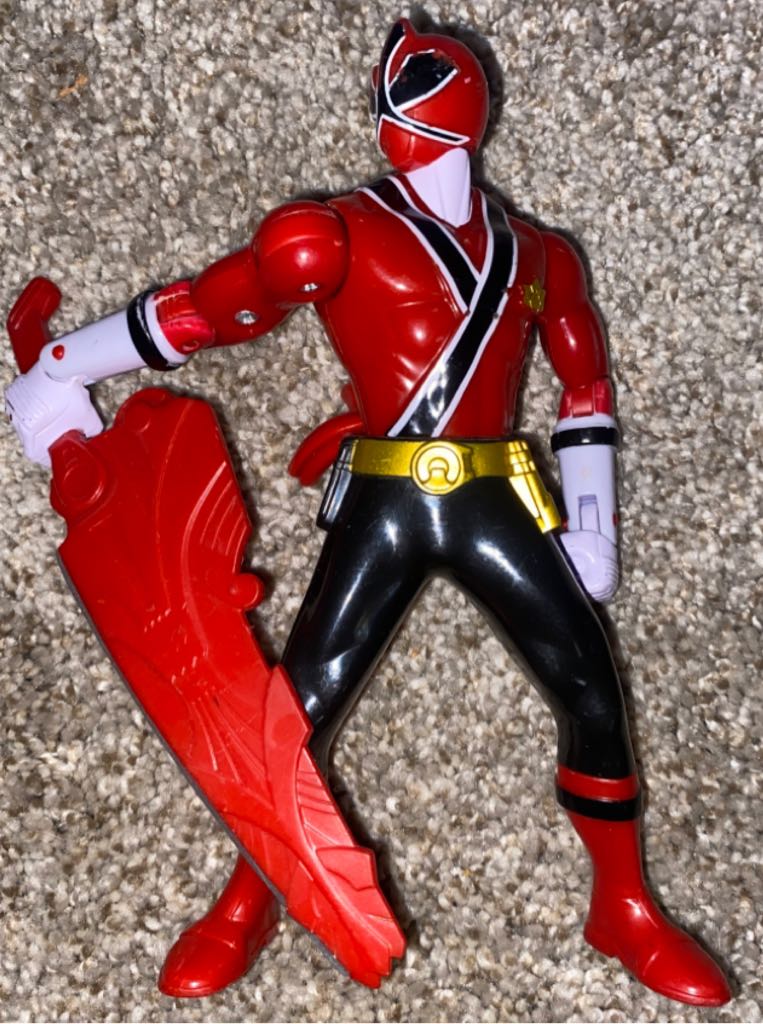 Power Ranger Samurai Red Ranger - Bandai action figure collectible - Main Image 1