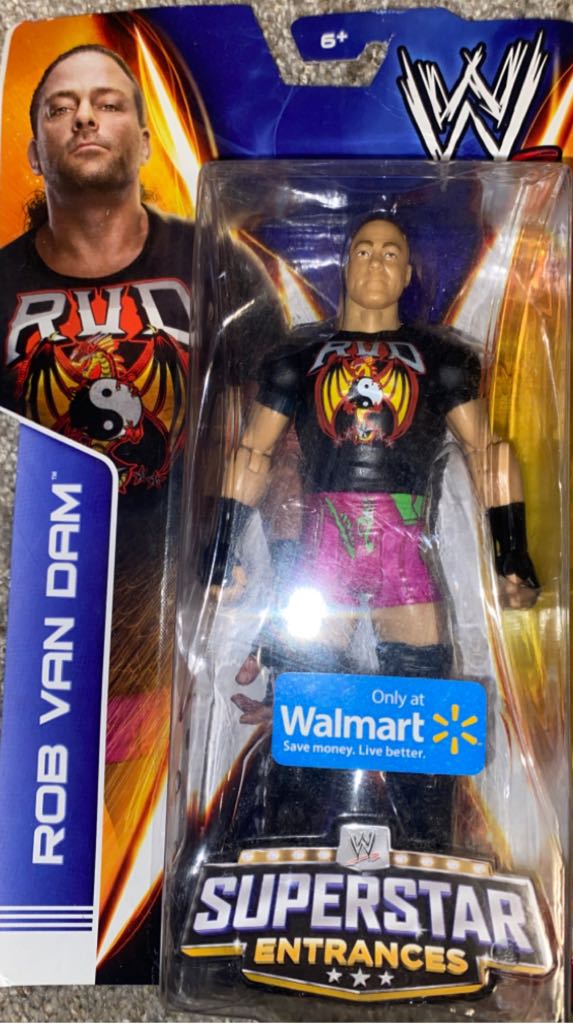 Rob Van Dam - Mattel action figure collectible - Main Image 1
