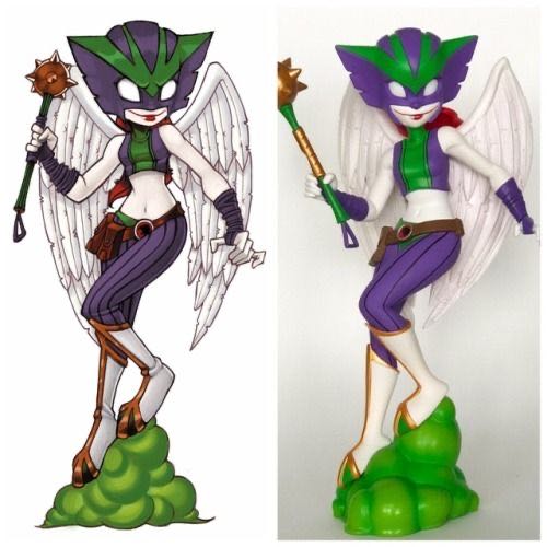 DC Collectibles Artists Alley Batgirl Chrissie Zullo - DC Collectibles (Batman) action figure collectible [Barcode 761941355849] - Main Image 2