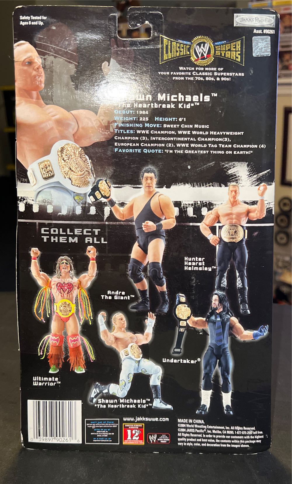 Shawn Michaels - Jacks Pacific (WWE) action figure collectible - Main Image 2