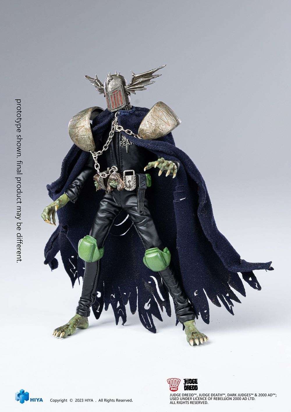 Judge Dredd 2000 A.D. Judge Fear - HIYA Toys (JUDGE DREDD) action figure collectible [Barcode 6957534201721] - Main Image 6