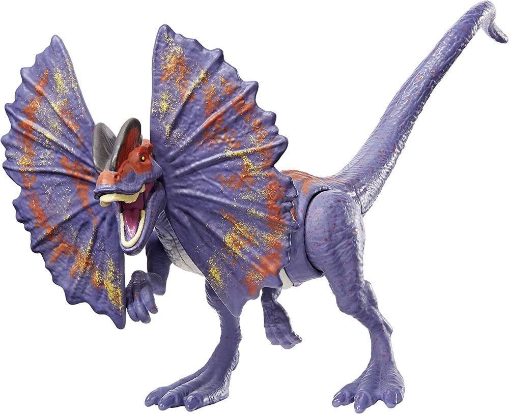 Dilophosaurus Jurassic World Dino Rival Mattel - Mattel (JW Dino Rivals) action figure collectible - Main Image 2