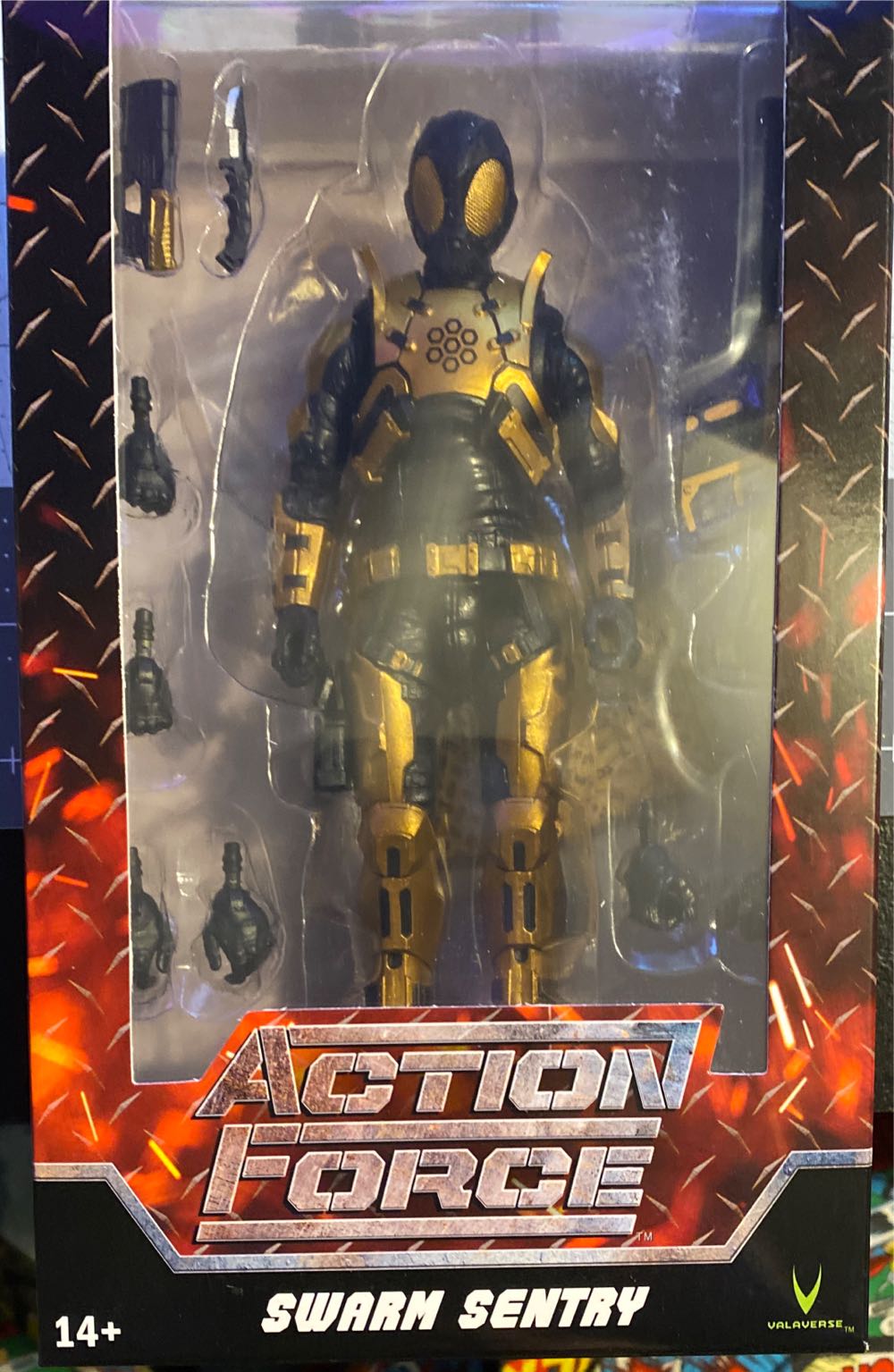 Swarm Sentry - Valaverse (Action Force Series 3) action figure collectible [Barcode 601968692391] - Main Image 2