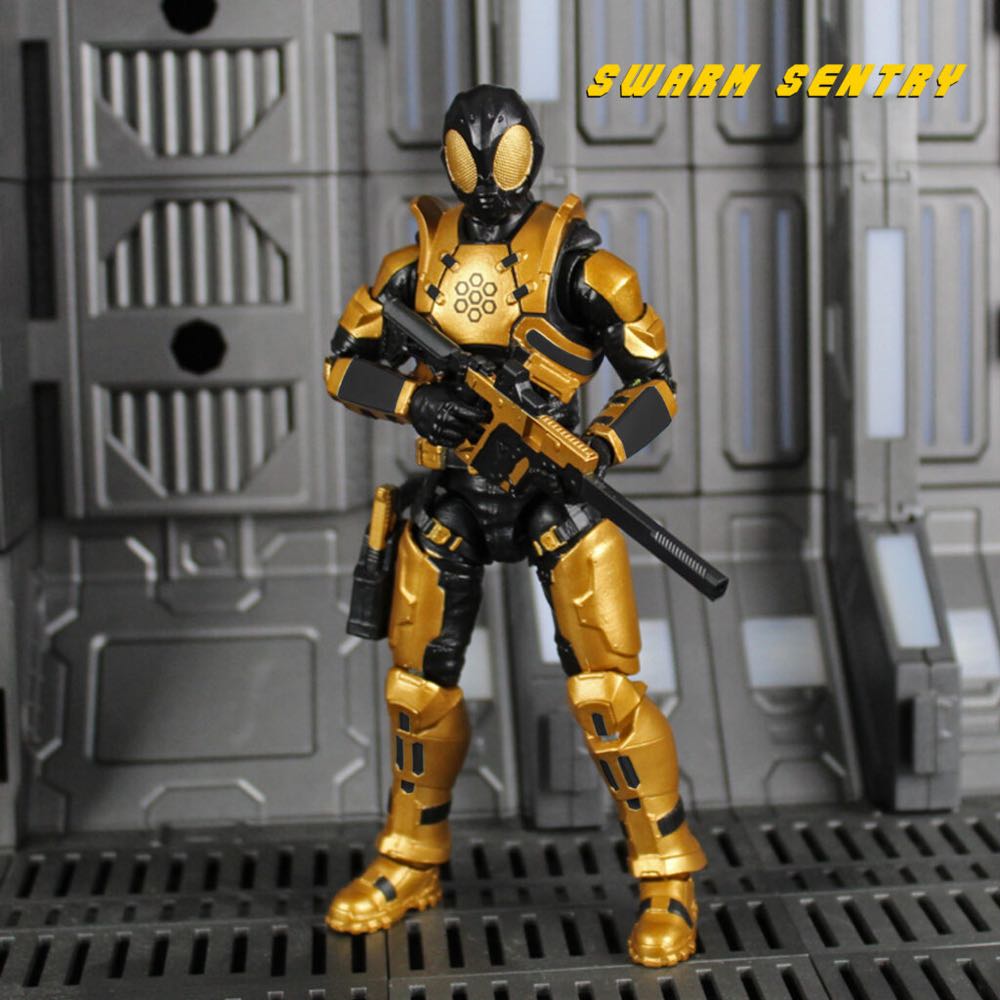 Swarm Sentry - Valaverse (Action Force Series 3) action figure collectible [Barcode 601968692391] - Main Image 4