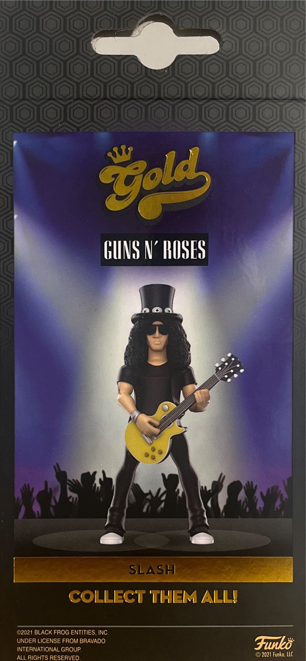 Gold Guns N’ Roses Slash - Funko (Rock Icons) action figure collectible [Barcode 889698614344] - Main Image 2