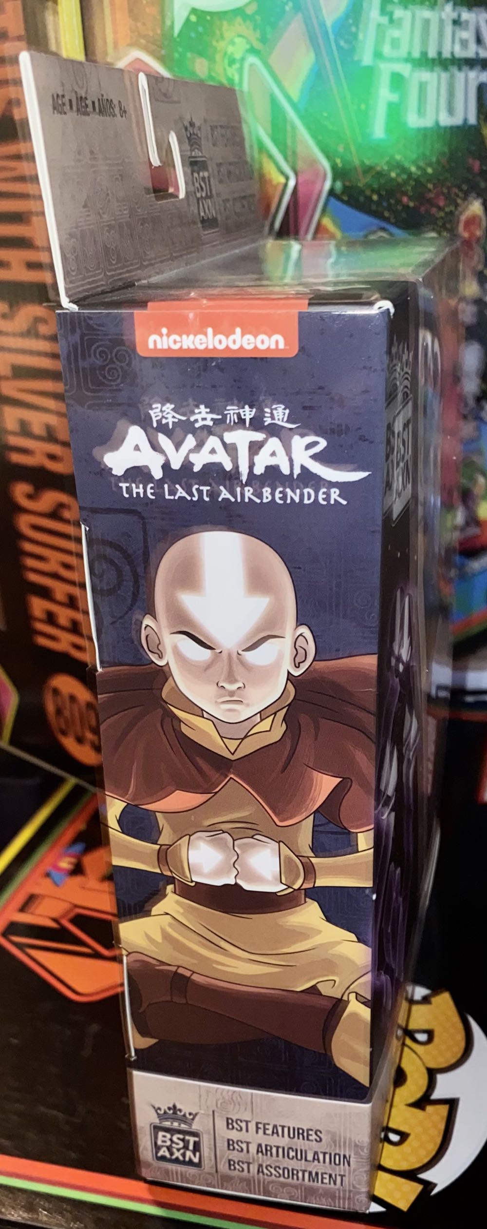 Avatar The Last Airbender Aang (Cosmic Energy) - BST AXN / The Loyal Subjects (Avatar The Last Airbender) action figure collectible [Barcode 850018355889] - Main Image 3