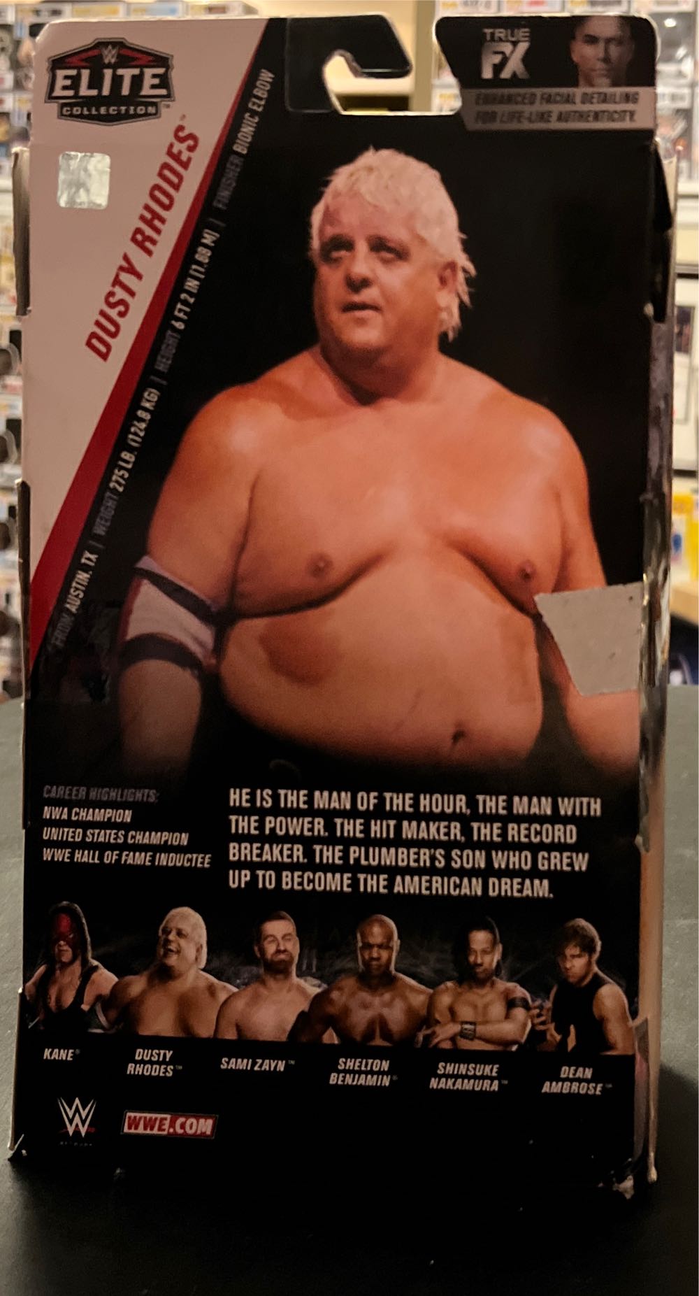 Dusty Rhodes - Mattel (WWE Elite Collection) action figure collectible - Main Image 2