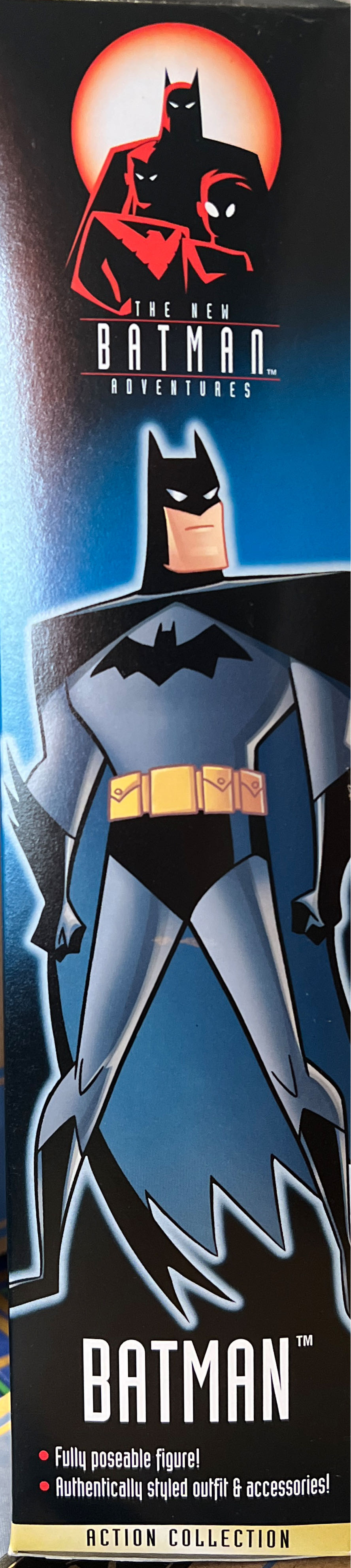 Kenner Toys The New Batman Adventures 12” Batman Action Figure Vintage Toy  (The New Batman Adventures) action figure collectible [Barcode 076281289618] - Main Image 4