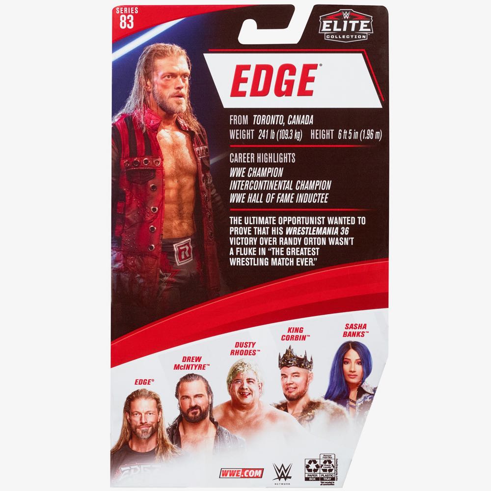 Edge - WWE Mattel (WWE Elite Series 83 (2021)) action figure collectible - Main Image 2