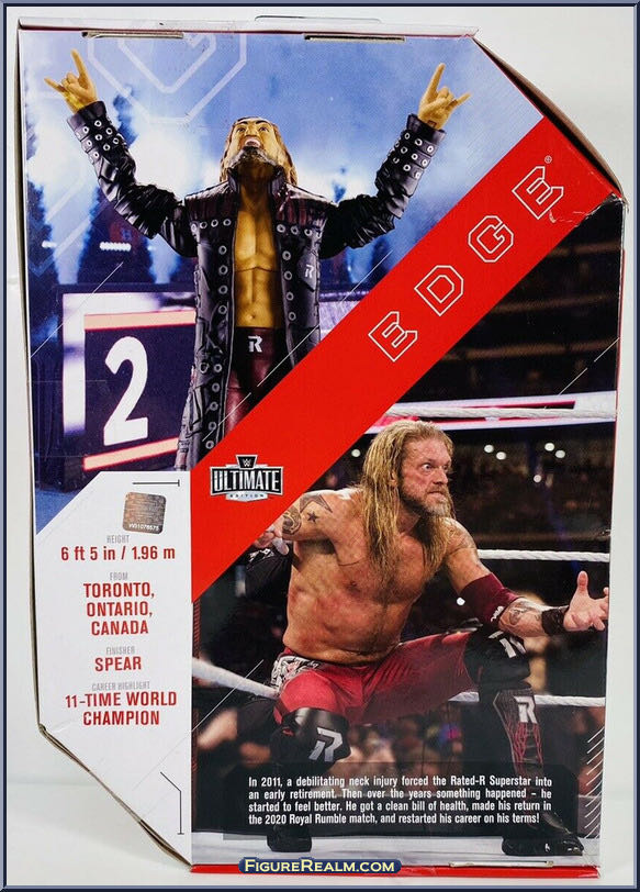 Edge - WWE Mattel (WWE Ultimate Edition) action figure collectible - Main Image 2