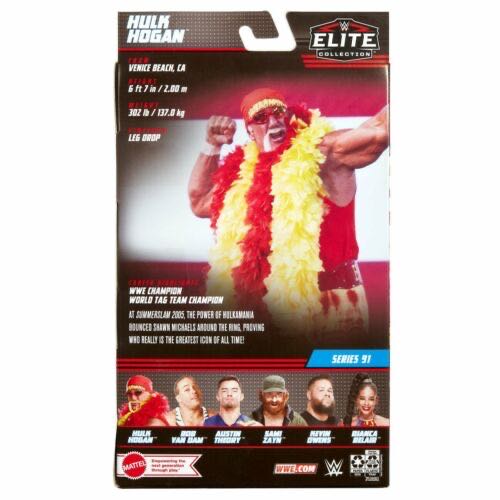 Hulk Hogan - WWE Mattel (WWE Elite Series 91 (2022)) action figure collectible - Main Image 2