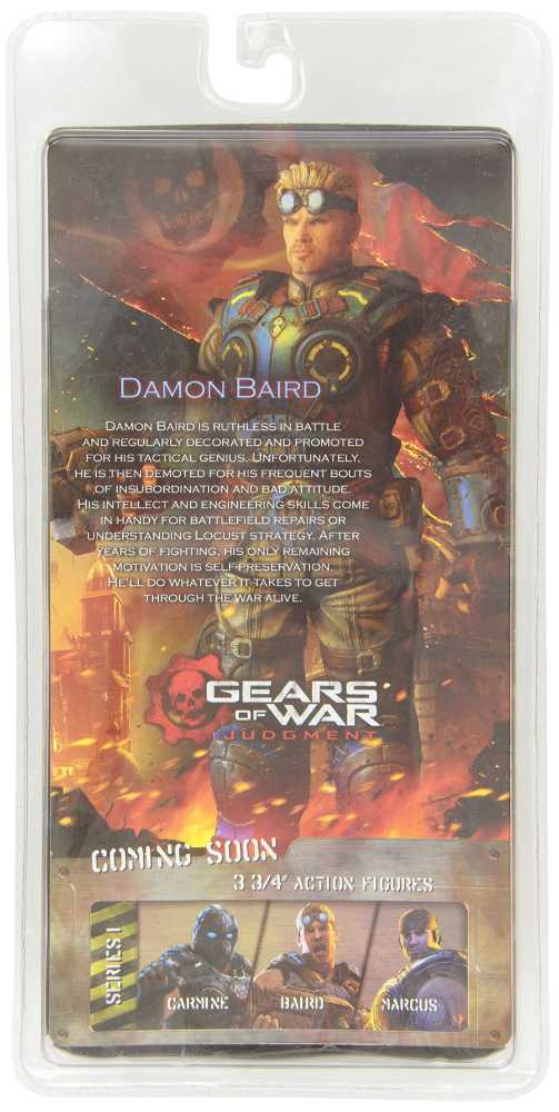 Neca War Gears Of War Judgment Damon Baird - Neca Toys action figure collectible [Barcode 9473281713340] - Main Image 2