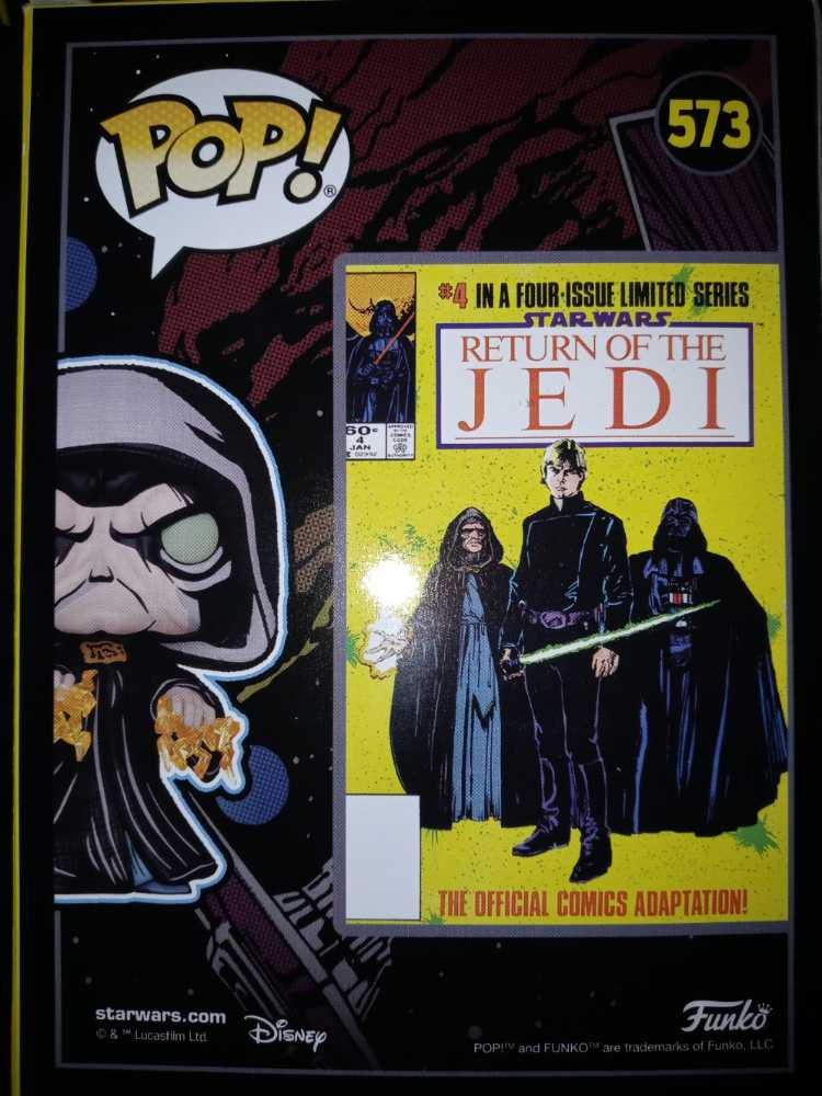 Star Wars: Emperor Palpatine #573 - Funko (Star Wars) (Star Wars) action figure collectible [Barcode 889698666244] - Main Image 2