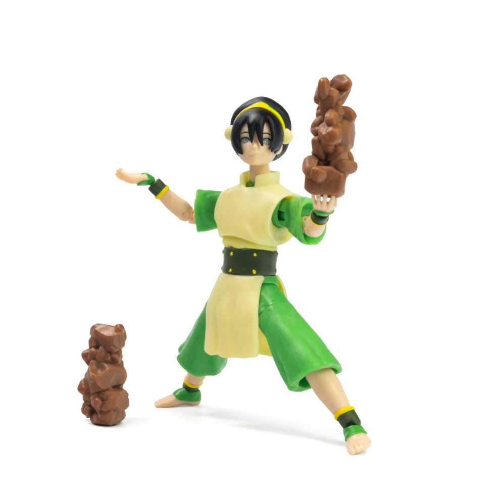 Avatar The Last Airbender Toph Beifong - BST AXN / The Loyal Subjects (Avatar The Last Airbender) action figure collectible [Barcode 850031460515] - Main Image 3