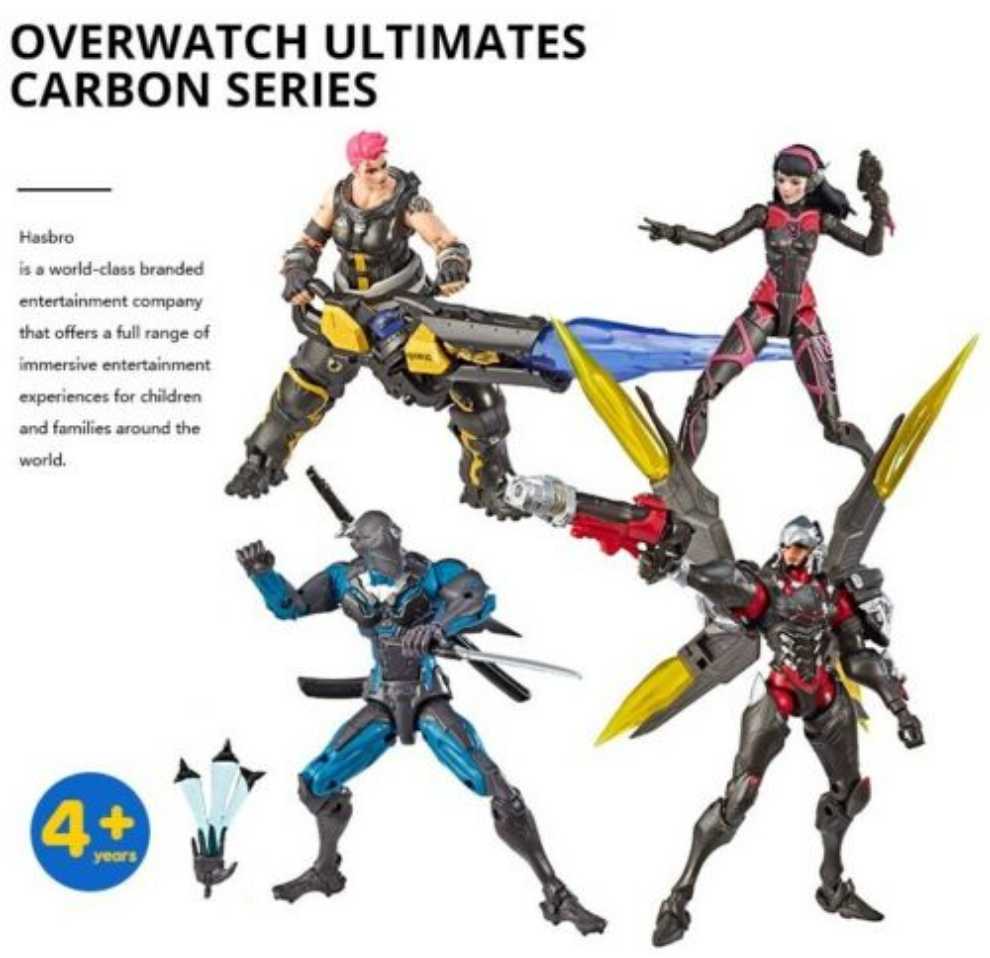 Blizzard Entertainment Overwatch Carbon Series Ultimates Boxset  - Hasbro action figure collectible - Main Image 3