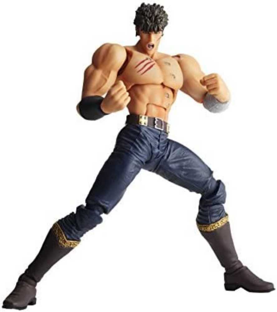 Kaiyodo Revoltech Fist Of The North Star: Final Battle Kenshiro Action Figure LR-039 - Kaiyodo Revoltech (Fist Of The North Star) action figure collectible [Barcode 4537807110367] - Main Image 4