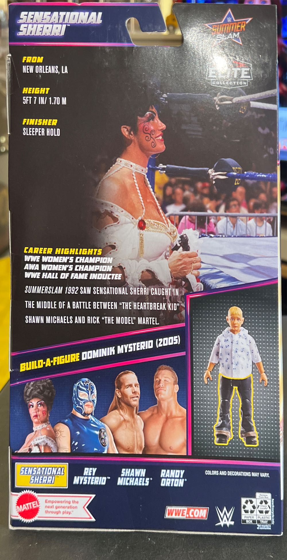 Sensational Sherri - Mattel Wwe (WWE) action figure collectible - Main Image 2