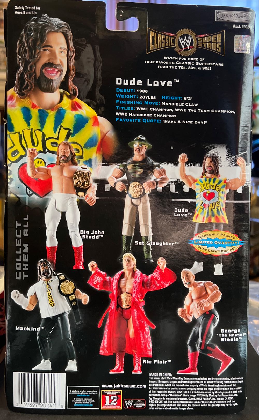 Dude Love - Mattel Wwe (WWE) action figure collectible - Main Image 2