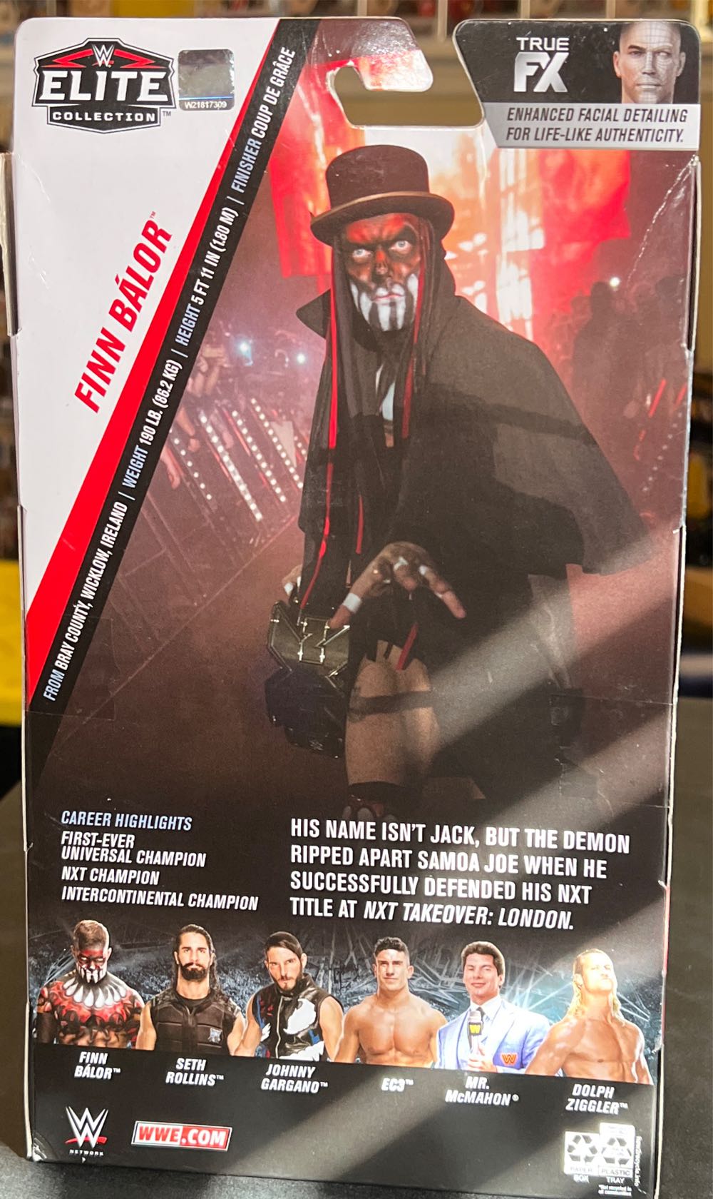 Finn Balor - Mattel Wwe (WWE) action figure collectible - Main Image 2