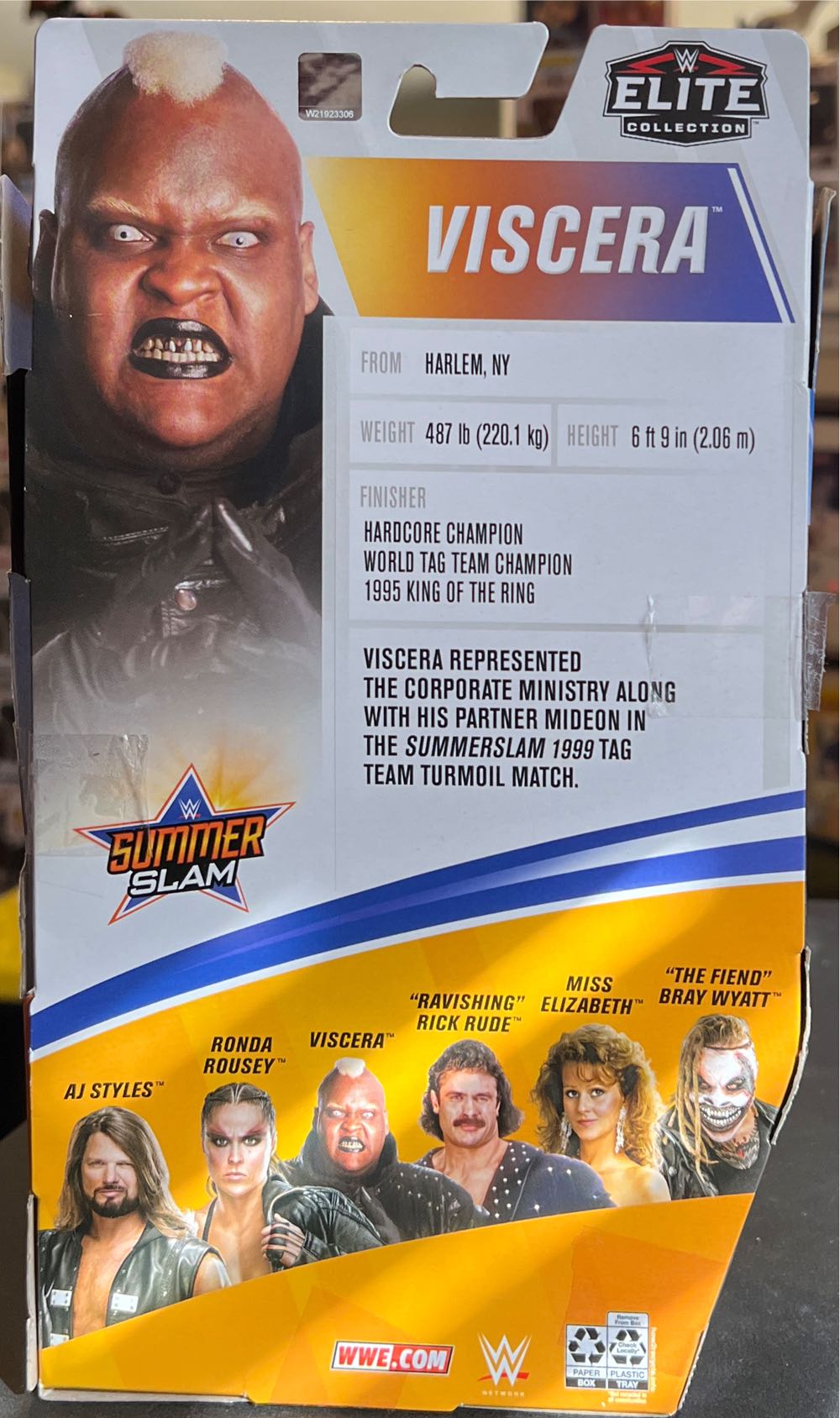 Viscera - Mattel Wwe (WWE) action figure collectible - Main Image 2