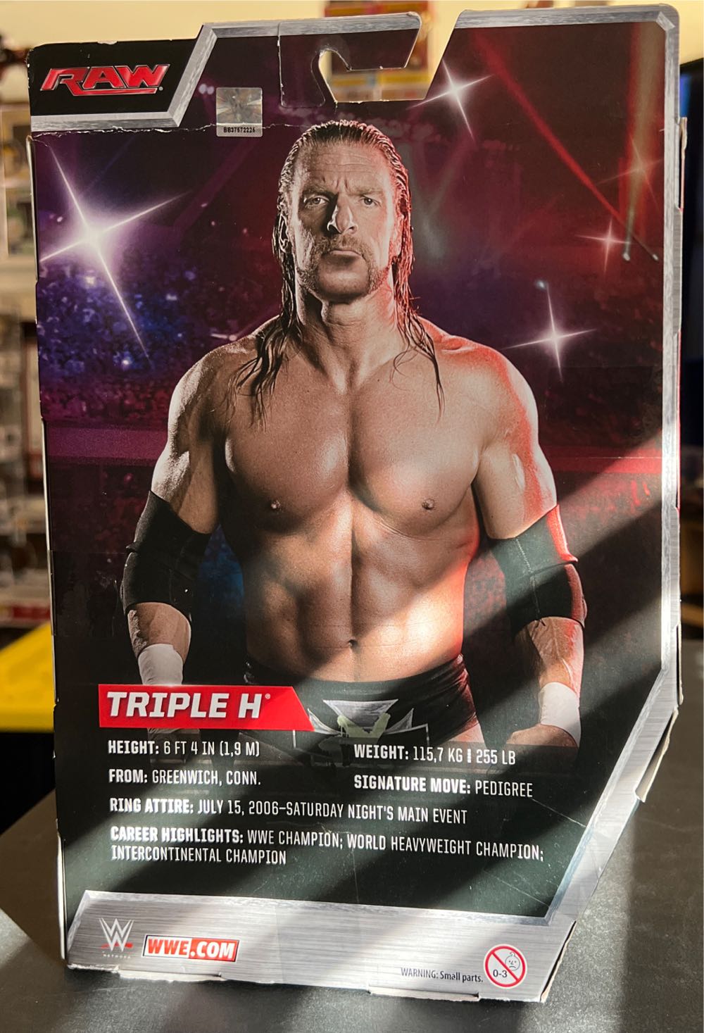 Triple H - Mattel Wwe (WWE) action figure collectible - Main Image 2