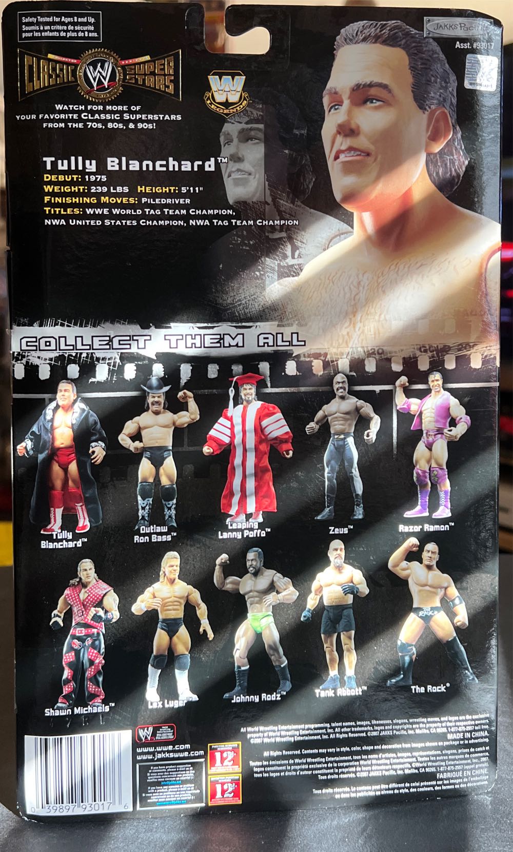 Tully Blanchard - Jacks Pacific (WWE) action figure collectible - Main Image 2