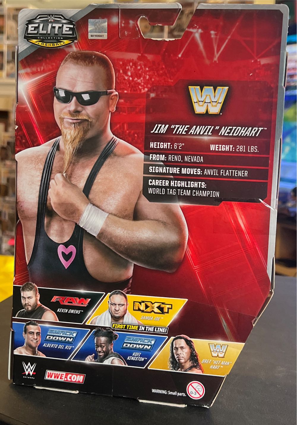 Jim Neidhart - Mattel Wwe (WWE) action figure collectible - Main Image 2