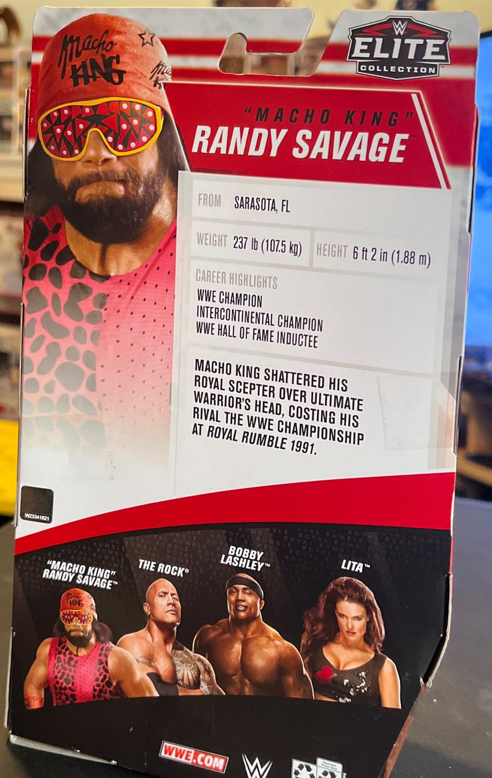 Randy Savage - Mattel Wwe (WWE) action figure collectible - Main Image 2