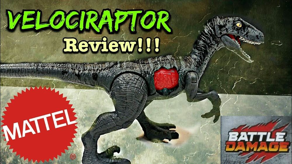 Velociraptor - Mattel (JW Primal Attack) action figure collectible - Main Image 3