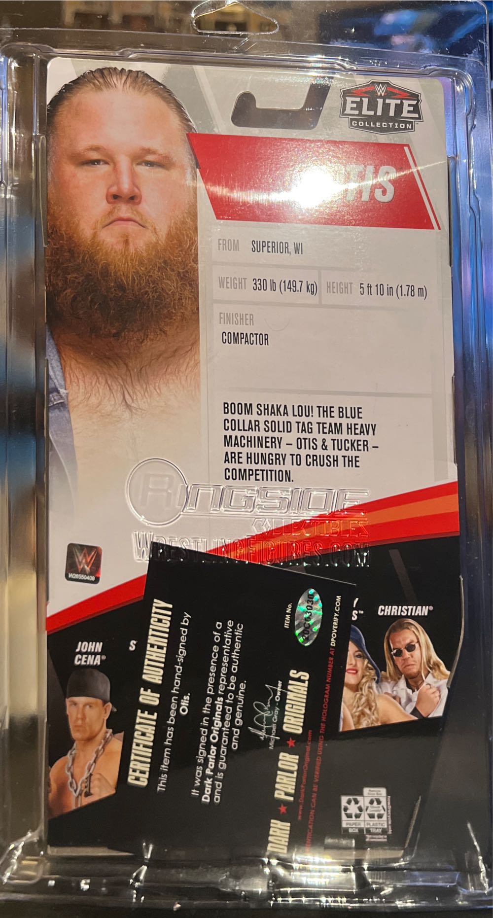 Otis - Mattel Wwe (WWE) action figure collectible - Main Image 2