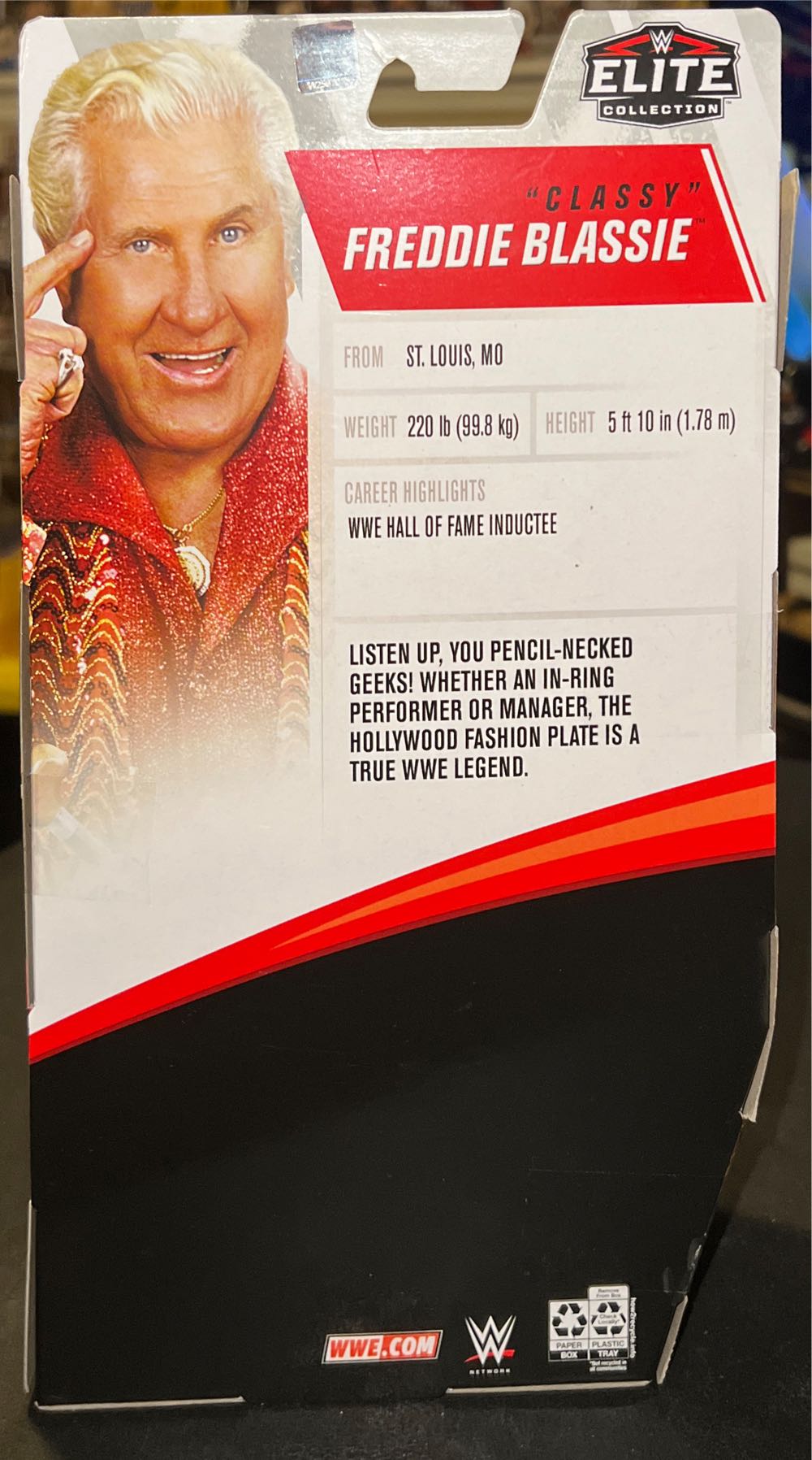 Freddie Blassie - Mattel Wwe (WWE) action figure collectible - Main Image 2